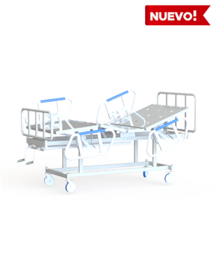 Cama manual baranda metálica 
